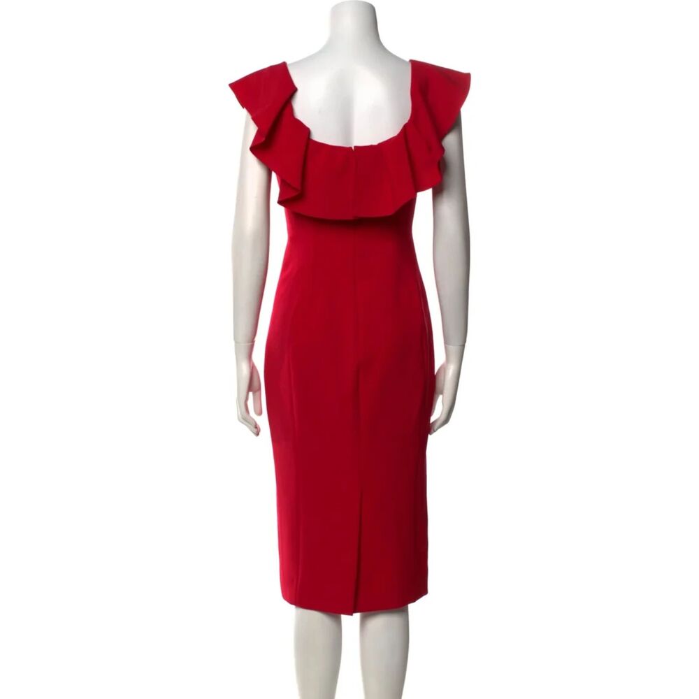 Carolina Herrera Sheath Dress Sz 2 - Picture 9 of 10